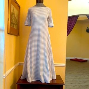 Lauren Ralph Lauren Fit and Flare Dress Blue